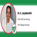 PPG College of Nursing, HOD Child Care Nursing: Dr. K. Jeyabarathi Interview